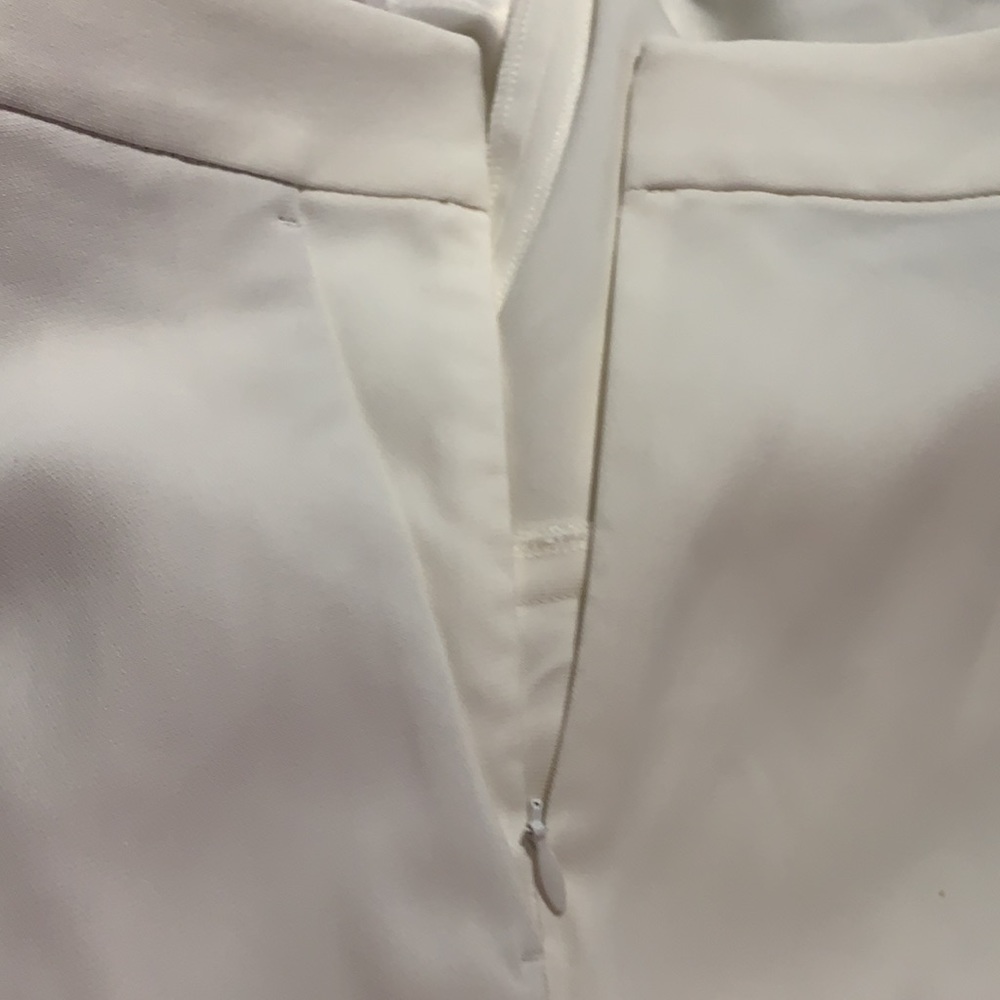 NWT. Massimo Dutti White Trousers Size 10 - Picture 11 of 11